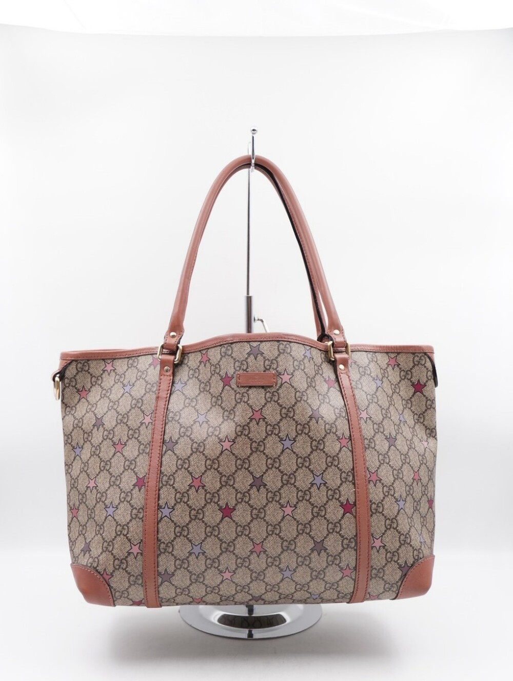 CP40 💟 Gucci GG Supreme star-print tote bag